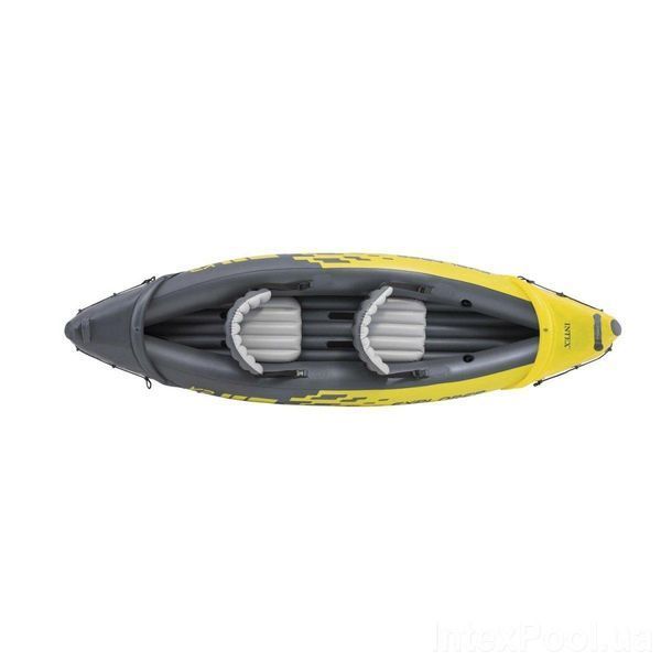 Двомісна надувна байдарка (каяк) Intex 68307 Explorer K2, 312 х 91 см, з веслами та насосом 68307 фото