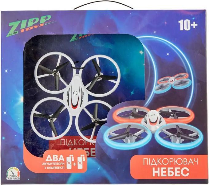 Квадрокоптер ZIPP Toys Покоритель небес с дополнительным аккумулятором (Белый) 5320040 фото