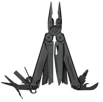 Мультитул Leatherman Wave Plus Black (18 інструментів) 4007372 фото