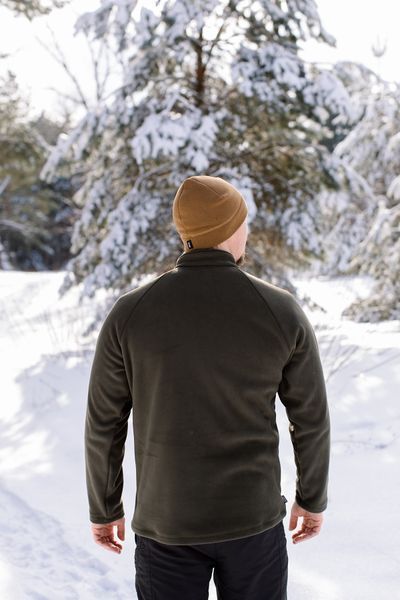 Кофта флисовая Tribe Fleece Jacket Half Zip T-KJ-0012-olive, 50 T-KJ-0012-olive-50 фото