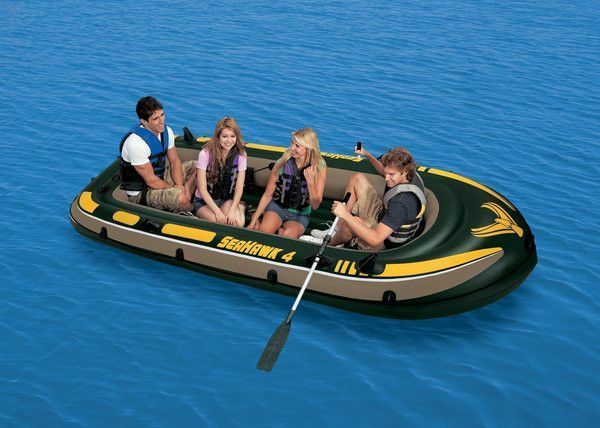 Човен надувний Seahawk Intex 338х127 см (68351) 68351 фото