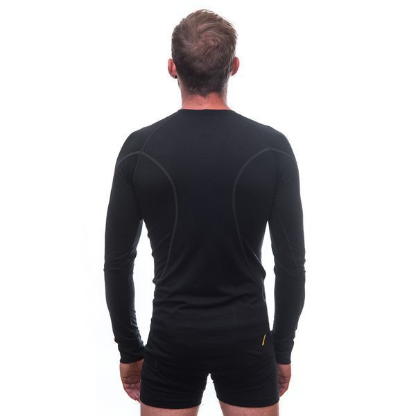 Термофутболка мужская Sensor Merino Active LS black 11109033, SM11MA-black-XXL SM11MA-black-XXL фото