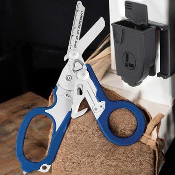 Ножиці LEATHERMAN Raptor Rescue utility (чехол) Blue 4007584-2 фото