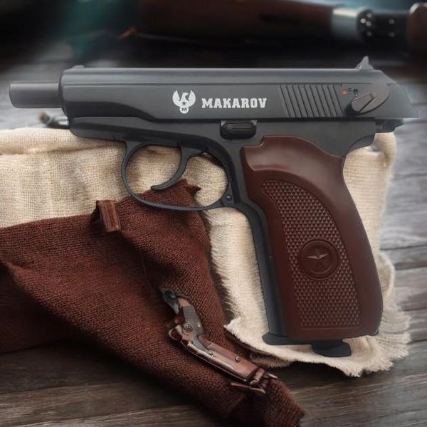 Пневматический пистолет Borner PM 49 Blowback +4 шт СО2 + 500 шариков BB 22061A-2A фото