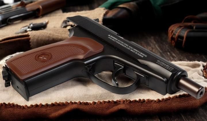 Пневматический пистолет Borner PM 49 Blowback +4 шт СО2 + 500 шариков BB 22061A-2A фото