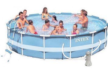 Басейн каркасний Intex (28734) з фільтр-насосом 457х107 см 28734 фото