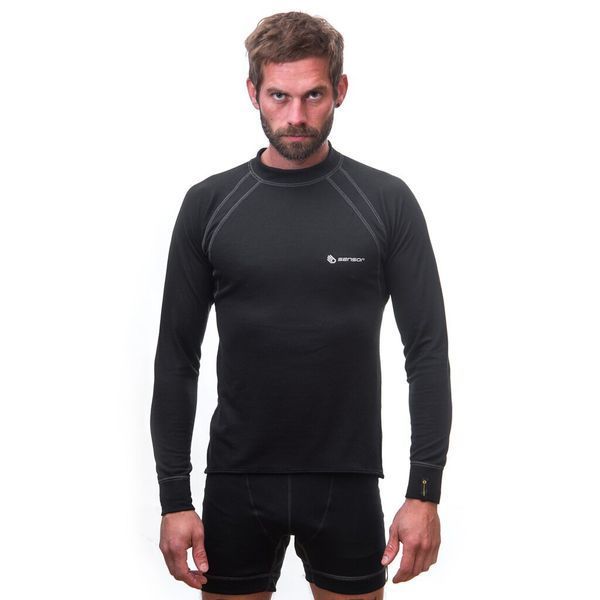 Термофутболка мужская Sensor Double Face LS black 24000003, SM11DF-black-M SM11DF-black-M фото