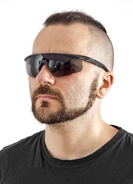Захисні балістичні окуляри Wiley X Saber Advanced 3 лінзи (Grey/Clear/Rust) 9300000 фото