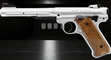 Пневматический пистолет Umarex Ruger Mark IV Stainless (кал.4,5 мм) 1004213 фото