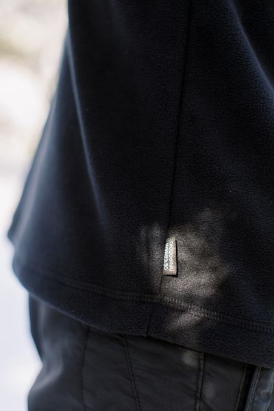 Кофта флисовая Tribe Fleece Jacket Half Zip T-KJ-0012-black, 48 T-KJ-0012-black-48 фото