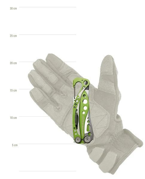 Мультитул LEATHERMAN Skeletool MOSS GREEN (зелений), (7 інструментів) 4007585 фото