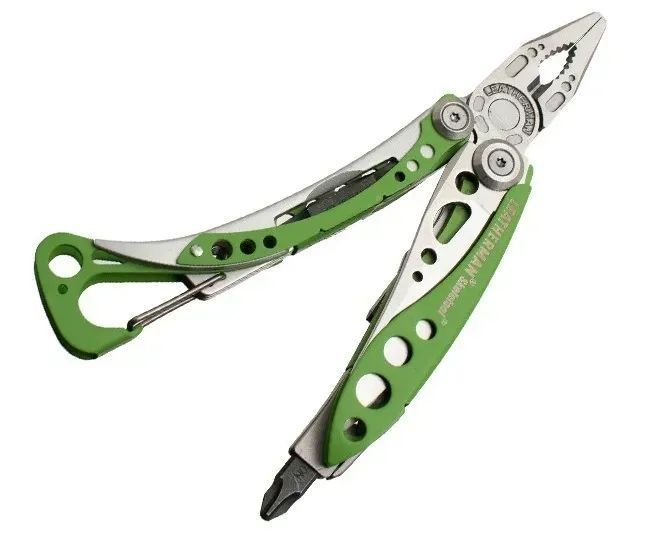 Мультитул LEATHERMAN Skeletool MOSS GREEN (зелений), (7 інструментів) 4007585 фото