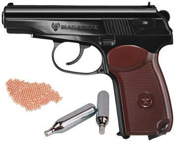 Пневматичний пістолет Umarex Legends Makarov + 2 шт СО2 + 250 куль BB 1003449B фото
