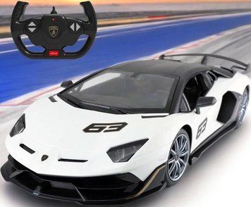 Радіокерована машинаLamborghini Aventador SVJ (Rastar) Масштаб 1:14 Білий 4540014 фото