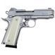 Стартовий пістолет Kuzey Arms 911-SX#3 Shiny Chrome Plating/White Grips 3055 фото 4