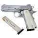 Стартовий пістолет Kuzey Arms 911-SX#3 Shiny Chrome Plating/White Grips 3055 фото 6