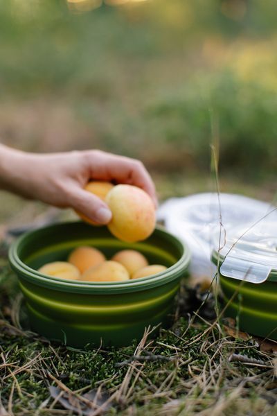 Контейнер Tribe Bowl Container 800 мл силиконовый T-FF-0046, olive T-FF-0046-olive фото