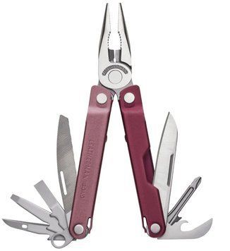 Мультитул Leatherman Bond Heathered Cranberry (14 інструментів) 833311 фото