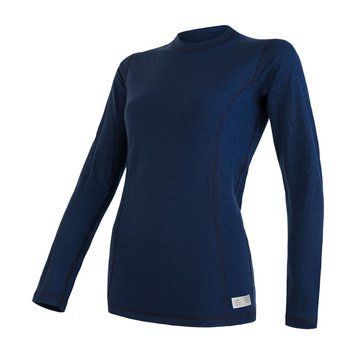 Термофутболка жіноча Sensor Merino DF LS deepblue 19200033, SW11M-deep-blue-M SW11M-deep-blue-M фото