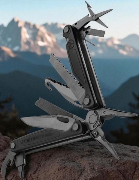 Мультитул Leatherman Charge Plus Чорний (19 інструментів) 4007801 фото