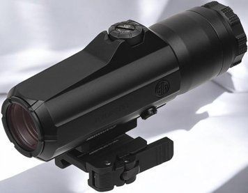 Увеличитель (Магнифер) SIG Optics JULIET 6 MAGNIFIER, 6X24MM, POWERCAM QR MOUNT,BLACK 5002700 фото