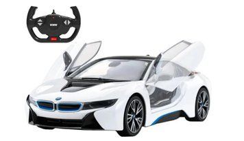 Машинка Rastar BMW i8 (71060) на радиоуправлении 1:14 Белый 4540020 фото