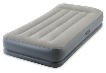 Надувная кровать Intex 64116 Mid-Rice Airbed 99х191х30см, встроенный насос 220V 64116 фото