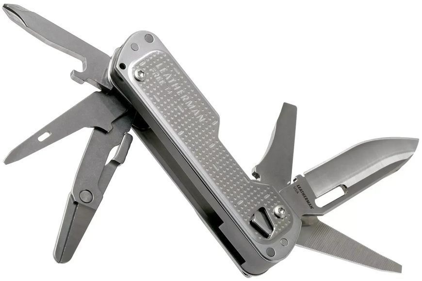 Мультитул Leatherman Free T4 Silver (12 інструментів) 4007806 фото