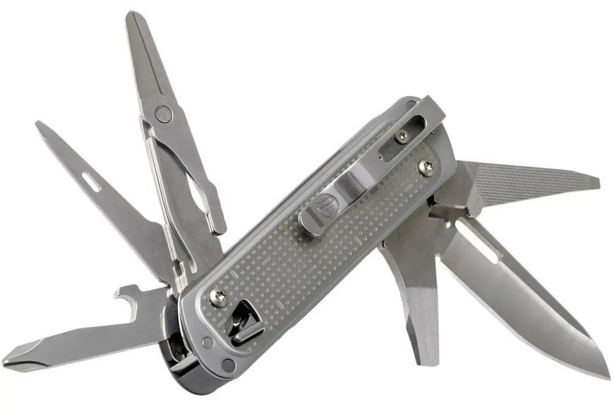Мультитул Leatherman Free T4 Silver (12 інструментів) 4007806 фото