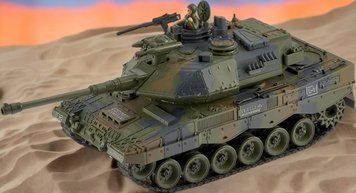 Танк на радіокеруванні "German Leopard 2A6" 1:18 5320016 фото