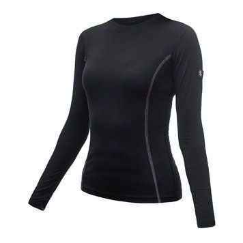 Термофутболка жіноча Sensor Merino Active LS black 11109024, SW11MA-black-L SW11MA-black-L фото