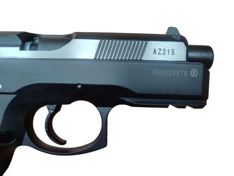 Пістолет пневматичний ASG CZ 75D Compact Nickel 23702521-1 фото