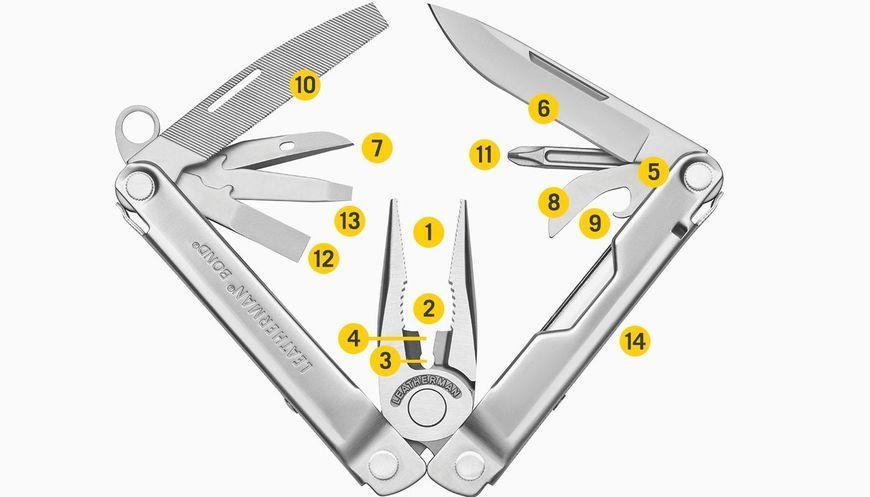 Мультитул Leatherman BOND (14 інструментів) + чохол S-4008431 фото