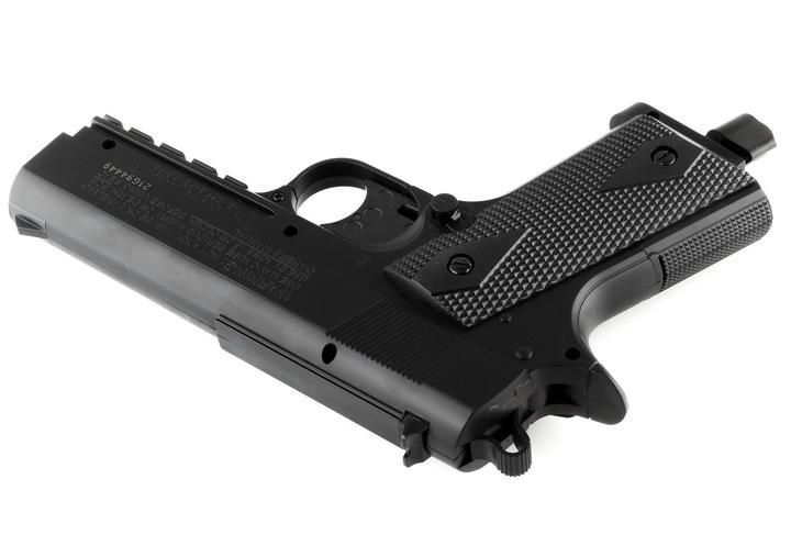 Пневматический пистолет WinGun 401 + 4 шт СО2 + 250 шариков BB 2441C фото