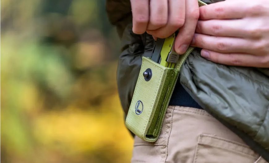 Мультитул Leatherman Rebar Mossy Slate (17 инструментов) + нейлоновый чехол S-833315 фото