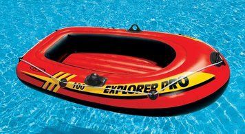 Надувний човен Intex "Explorer 100" 160х94х29 см (58355) 58355 фото
