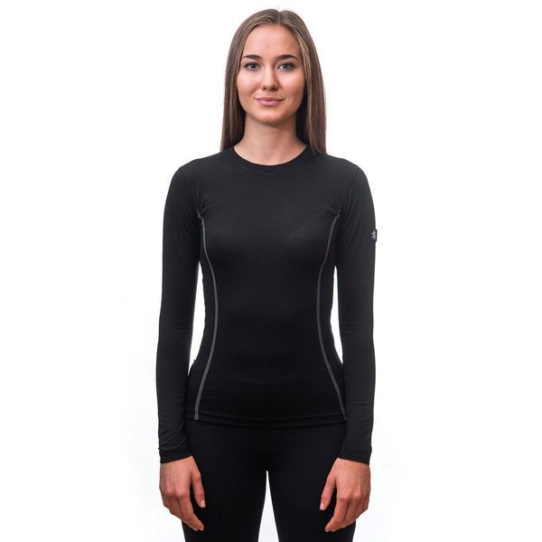 Термофутболка женская Sensor Merino Active LS black 11109024, SW11MA-black-XL SW11MA-black-XL фото