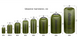 Гермомішок Tramp PVC Diamond Rip-Stop 5 UTRA-110 Оливковий UTRA-110-olive фото 2