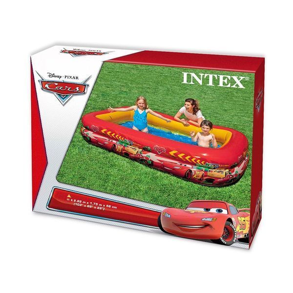 Басейн дитячий надувний Intex Тачки 262х175х56 см (57478) 57478 фото