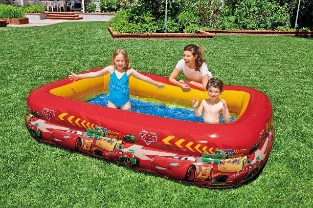Басейн дитячий надувний Intex Тачки 262х175х56 см (57478) 57478 фото