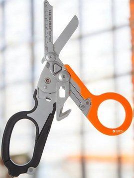 Ножиці тактичні Multitool Leatherman Raptor Rescue Scissors (екстрена медична допомога) Orange-Black 4007255 фото