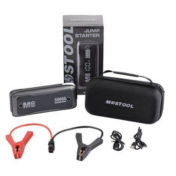 Пусковий пристрій Jump Starter для авто MOSTOOL M8 (5000A) 88,80Wh/24000mAh JSM8 фото