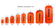 Гермомішок Tramp PVC Diamond Rip-Stop 10 UTRA-111 помаранчевий UTRA-111-orange фото 2